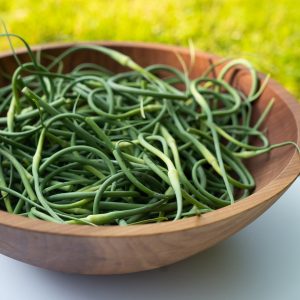 Read more about the article Garlic Scapes and Compost: Our Zero-Waste Strategies at Dragonfly Hill Farm